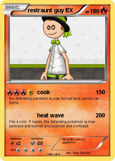 Pokemon restraunt guy EX