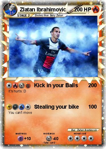 Pokemon Zlatan Ibrahimovic