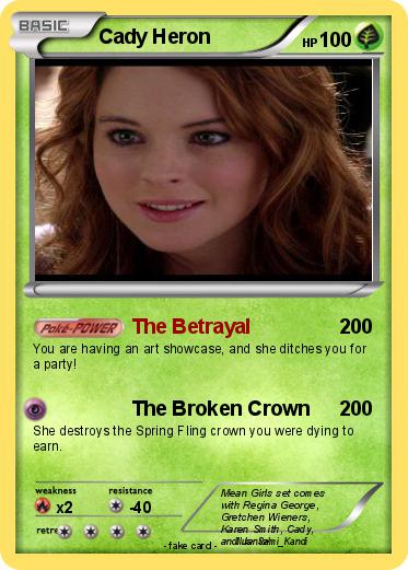 Pokemon Cady Heron
