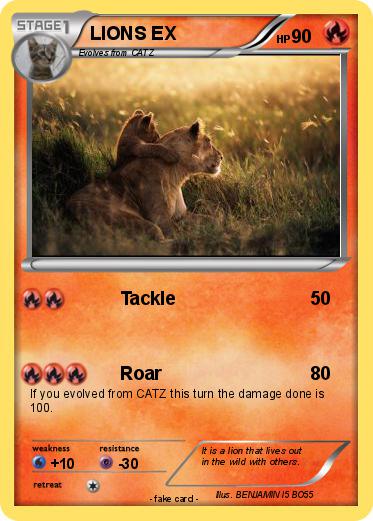 Pokemon LIONS EX