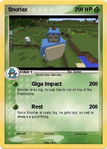 Pokemon Snorlax