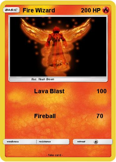 Pokemon Fire Wizard