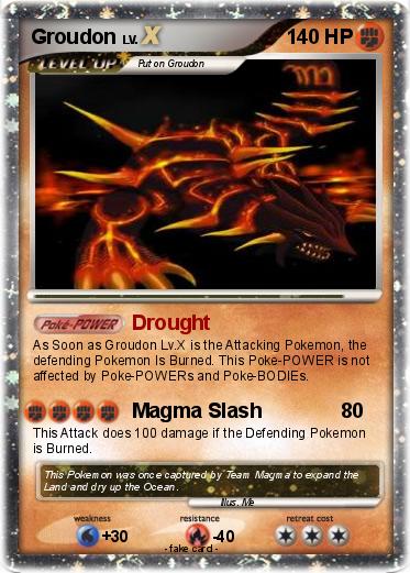 Pokemon Groudon