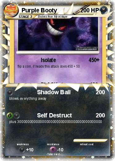 Pokemon Purple Booty