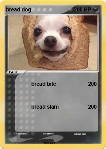 Pokemon bread dog