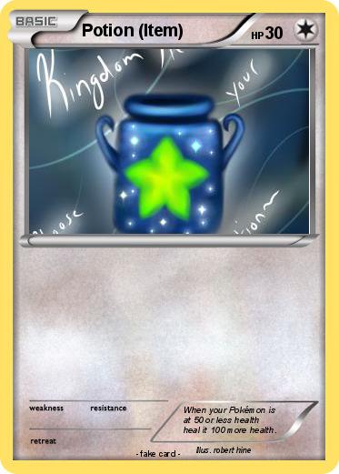 Pokemon Potion (Item)