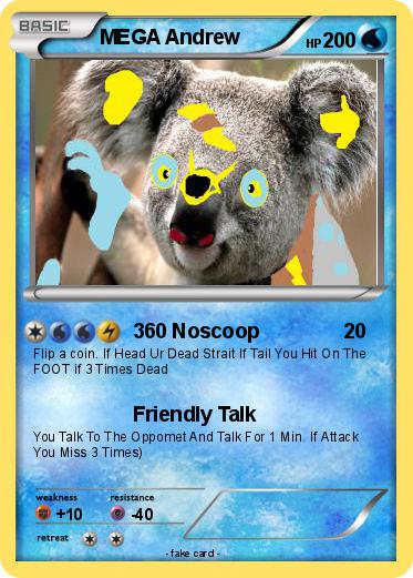 Pokemon MEGA Andrew