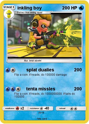 Pokemon inkling boy
