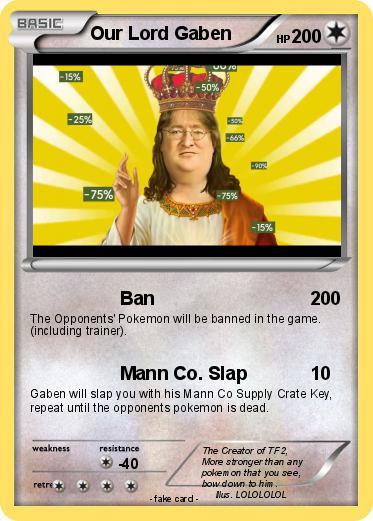 Pokemon Our Lord Gaben