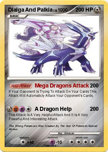 Pokemon Dialga And Palkia