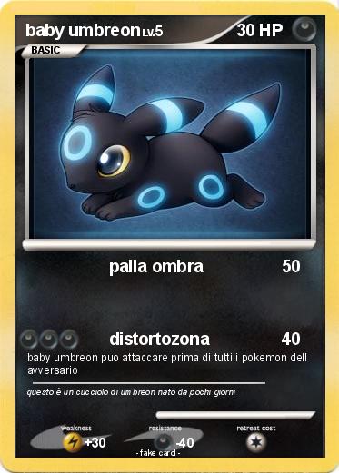 Pokemon baby umbreon