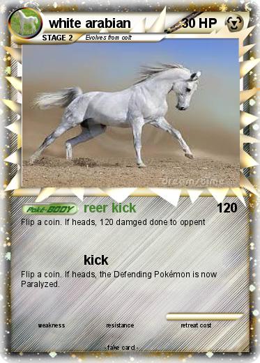Pokemon white arabian