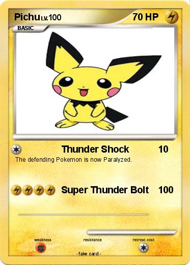 Pokemon Pichu
