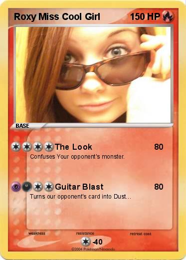Pokemon Roxy Miss Cool Girl
