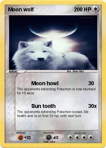 Pokemon Moon wolf