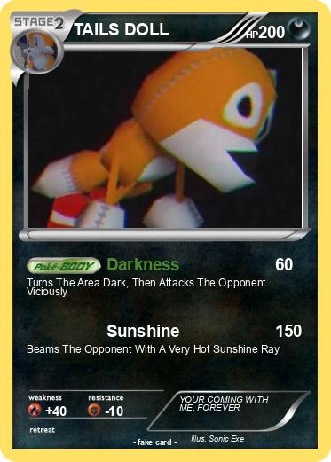 Pokemon TAILS DOLL