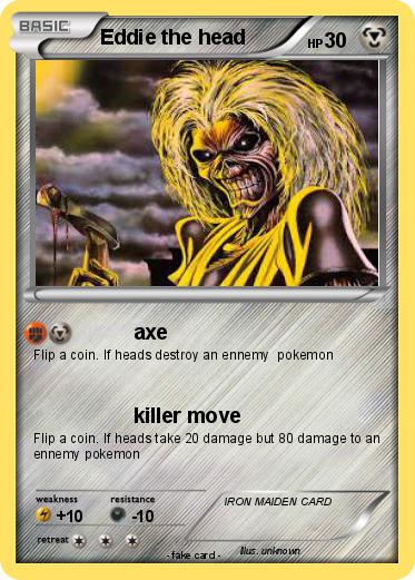 Pokemon Eddie the head