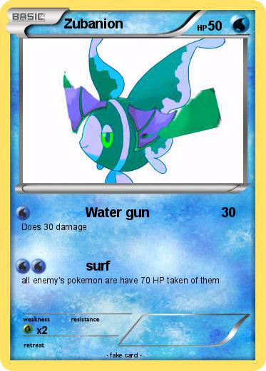 Pokemon Zubanion