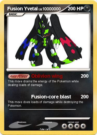 Pokemon Fusion Yvetal