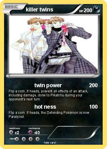Pokemon killer twins