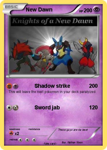 Pokemon New Dawn