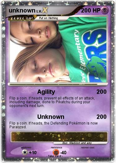 Pokemon unknown