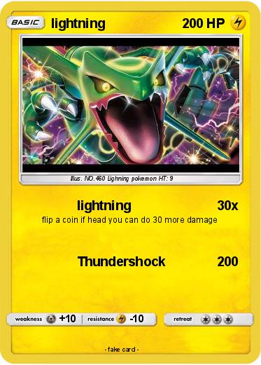 Pokemon lightning