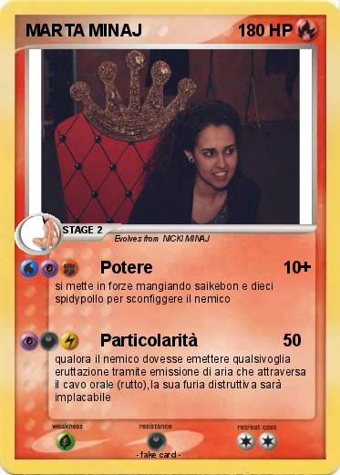 Pokemon MARTA MINAJ