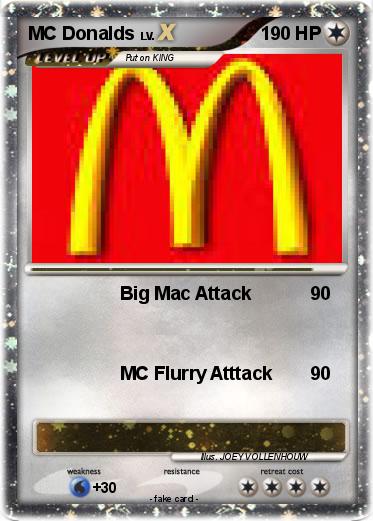 Pokemon MC Donalds