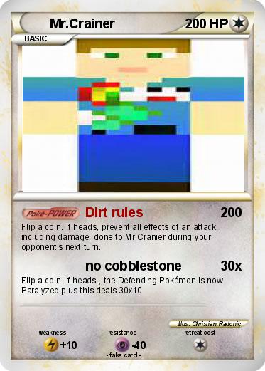 Pokemon Mr.Crainer