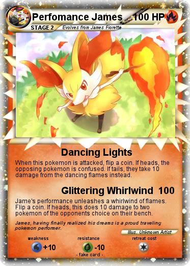 Pokemon Perfomance James