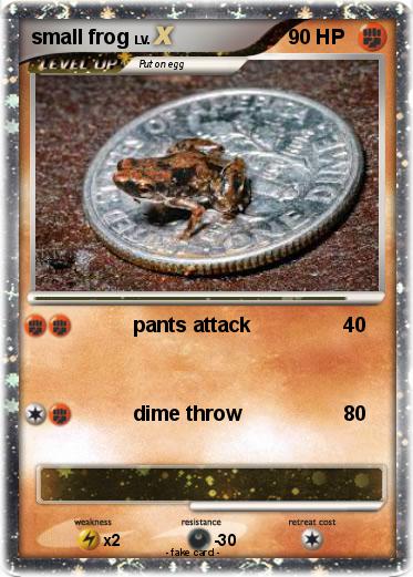 Pokemon small frog