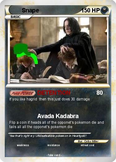 Pokemon Snape
