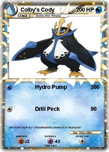 Pokemon Colby's Cody