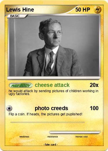 Pokemon Lewis Hine