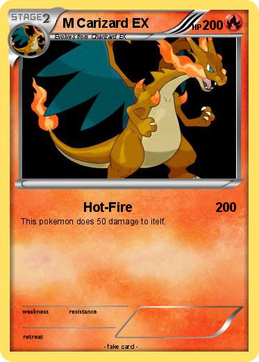 Pokemon M Carizard EX