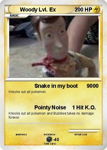 Pokemon Woody Lvl. Ex