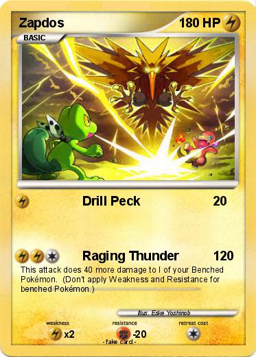 Pokemon Zapdos