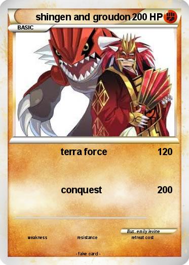 Pokemon shingen and groudon