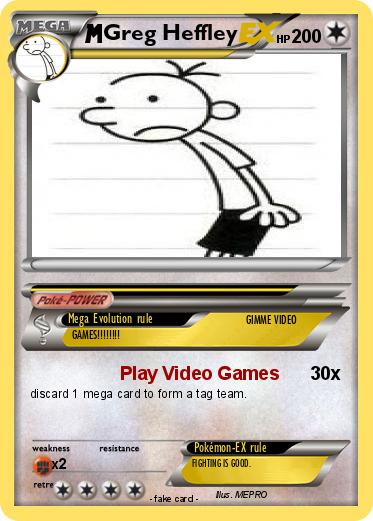 Pokemon Greg Heffley