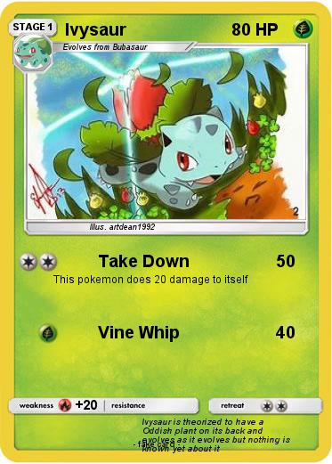 Pokemon Ivysaur
