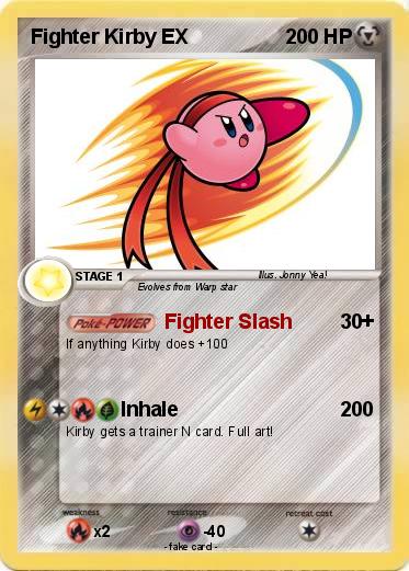 Pokemon Fighter Kirby Ex