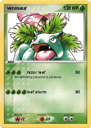 Pokemon venosaur