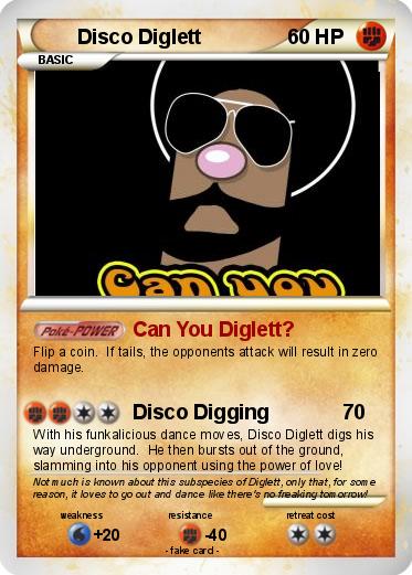 Pokemon Disco Diglett