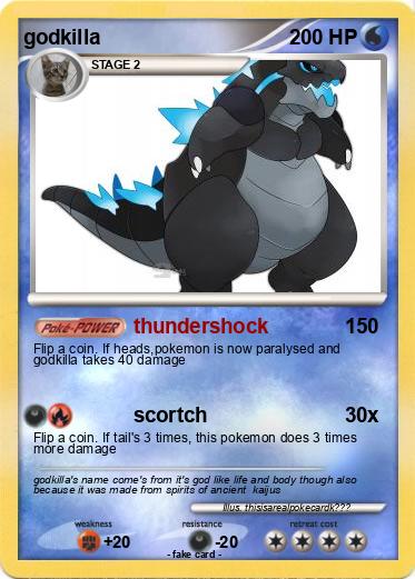 Pokemon godkilla