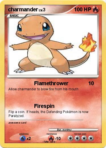 Pokemon charmander