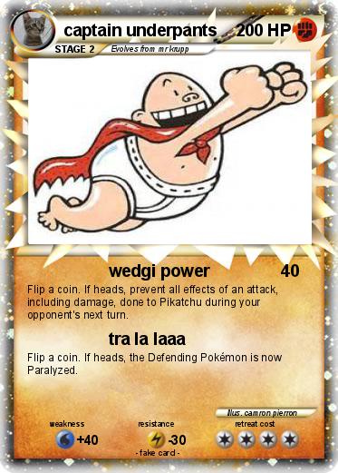 Pokemon captain underpants