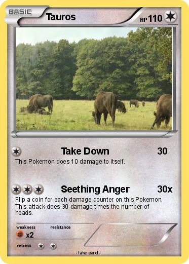 Pokemon Tauros