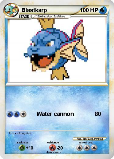 Pokemon Blastkarp