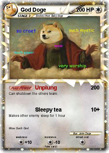 Pokemon God Doge